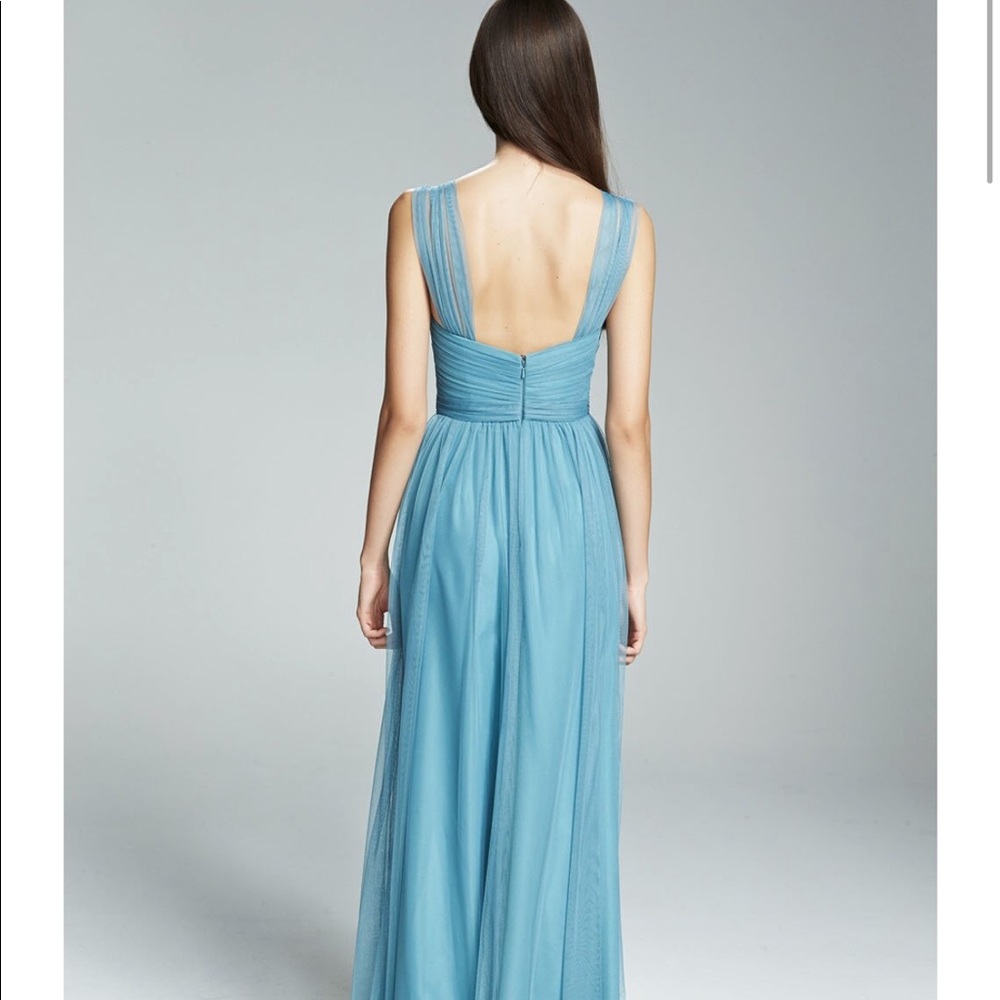 AMSALE Aisha Dress in DOVE